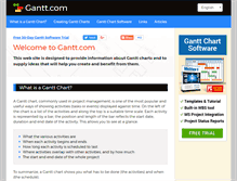 Tablet Screenshot of gantt.com